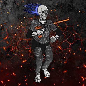 Adrenaline Skully NFT - Hellfire in Hyperball - Adrenaline